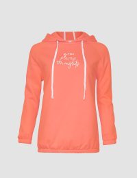 هودی‌ زنانه فری سایز پایین گت دار - تصویر 2