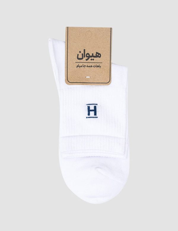 جوراب زنانه نیم ساق ساده هیوان