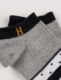 جوراب زنانه مچی خال خالی نصفه - تصویر 2