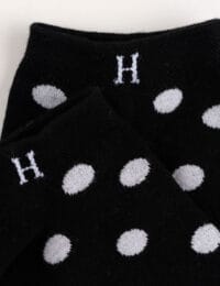 جوراب زنانه مچی خال خالی درشت - تصویر 2