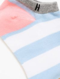 جوراب زنانه مچی راه راه درشت - تصویر 2