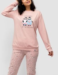 بلوز زنانه طرح پنگوئن