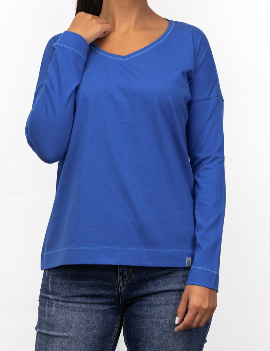 بلوز-زنانه-بیسیک-یقه-هفت-هورا16 بلوز زنانه بیسیک یقه هفت هورا - تصویر 1