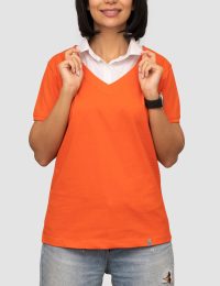 تیشرت زنانه یقه نساجی نجلا