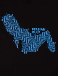 تیشرت مردانه یقه گرد خلیج فارس - تصویر 2