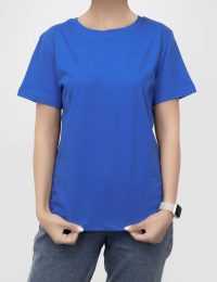 تیشرت زنانه بیسیک یقه گرد دایرا