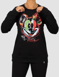 بلوز زنانه دورس میکی مشکی - تصویر 4