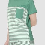 تیشرت زنانه جیب دار سبوحا