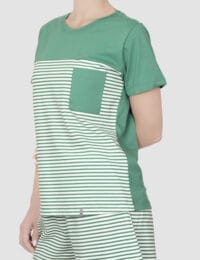 تیشرت زنانه جیب دار سبوحا