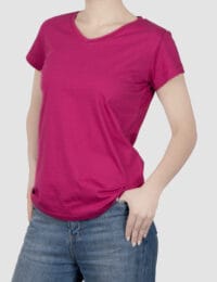 تیشرت زنانه یقه هفت همیلا - تصویر 4