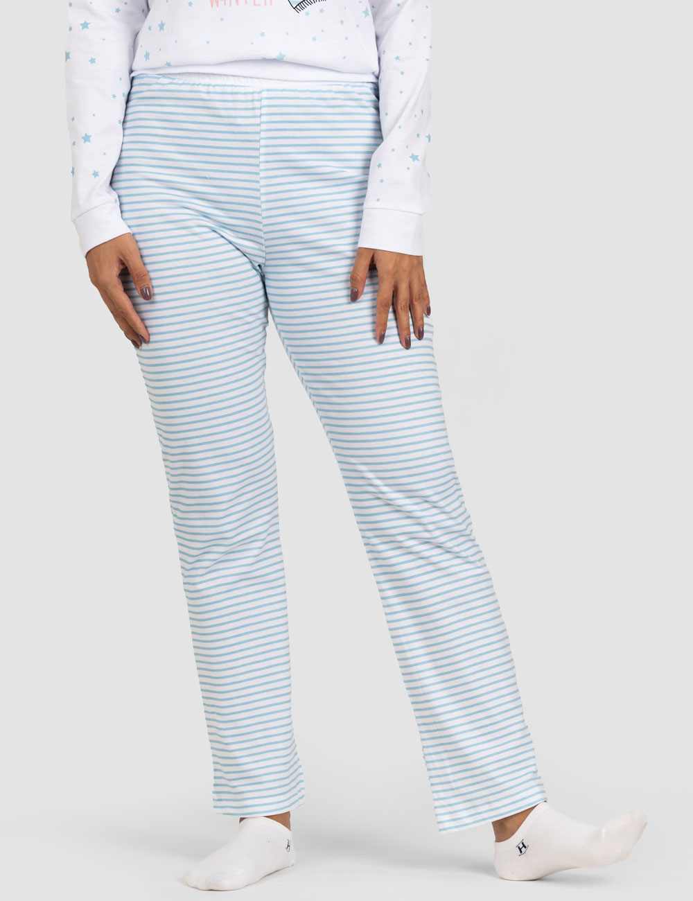 شلوار-زنانه-راه-راه-ستاره-و-خرس (1) شلوار زنانه راه راه ستاره و خرس - تصویر 1