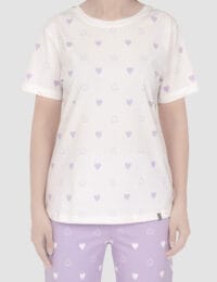 تیشرت زنانه قلب قلبی