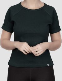 تیشرت زنانه کشبافت کهربا - تصویر 4