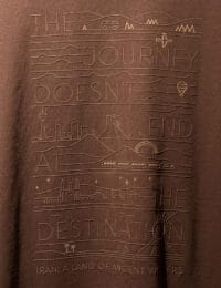 تیشرت مردانه یقه گرد سفر - تصویر 3