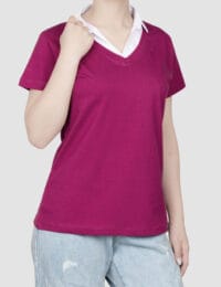 پولوشرت زنانه یقه نساجی نسار