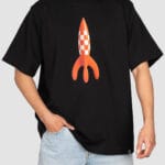 تیشرت چاپدار موشک