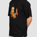 تیشرت چاپدار موشک و تن تن