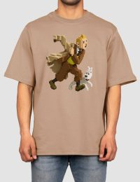 تیشرت چاپدار میلو و تن تن