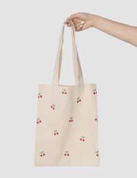 ساک خرید پارچه ای آلبالو