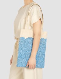 ساک خرید پارچه ای موج - تصویر 3