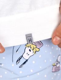 بلوز زنانه چاپدار اسنوپی و اسکی - تصویر 4