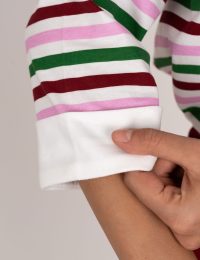 بلوز زنانه راه راه آدان - تصویر 4