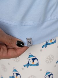 بلوز زنانه چاپدار پنگوئن زیبا - تصویر 4