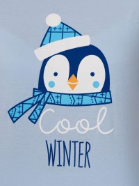 بلوز زنانه چاپدار پنگوئن زیبا - تصویر 2