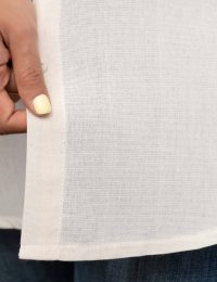 شومیز زنانه دکمه دار دلژین - تصویر 5