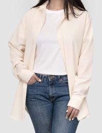 شومیز زنانه دکمه دار دلژین