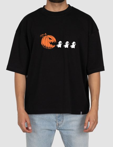 تیشرت باکسی کدو و ارواح