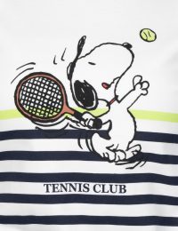 بلوز زنانه چاپدار اسنوپی و تنیس - تصویر 2