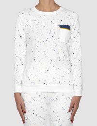 بلوز زنانه چاپدار ماه و ستاره