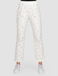 شلوار زنانه چاپدار درخت کاج