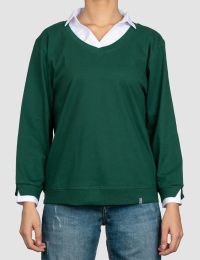 پولوشرت زنانه یقه نساجی آشیان