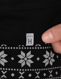 بلوز زنانه چاپدار پنگوئن و برف - تصویر 3