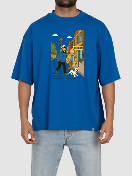 تیشرت باکسی تن تن در تهران