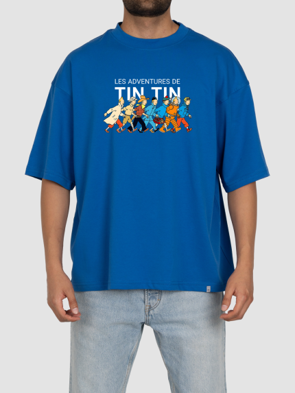 تیشرت باکسی تن تن و دوستان