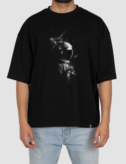تیشرت باکسی فضانورد تنها