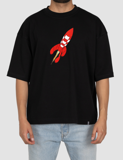 تیشرت باکسی موشک و تن تن