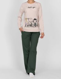 بلوز زنانه چاپدار اسنوپی و دوستان - تصویر 4