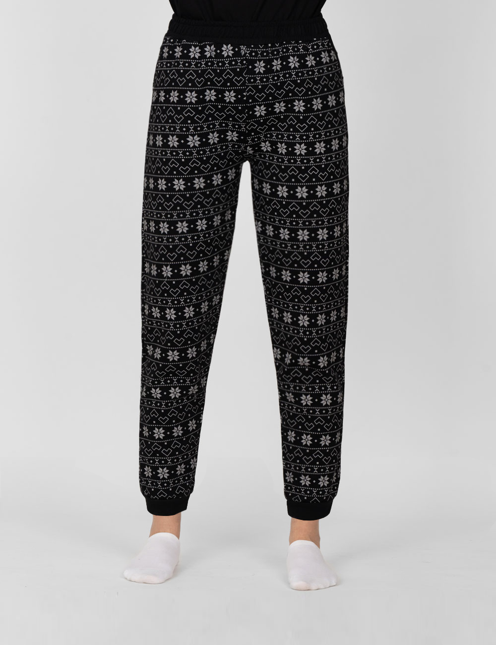 شلوار-زنانه-چاپدار-پنگوئن-و-برف (5) شلوار زنانه چاپدار پنگوئن و برف - تصویر 1