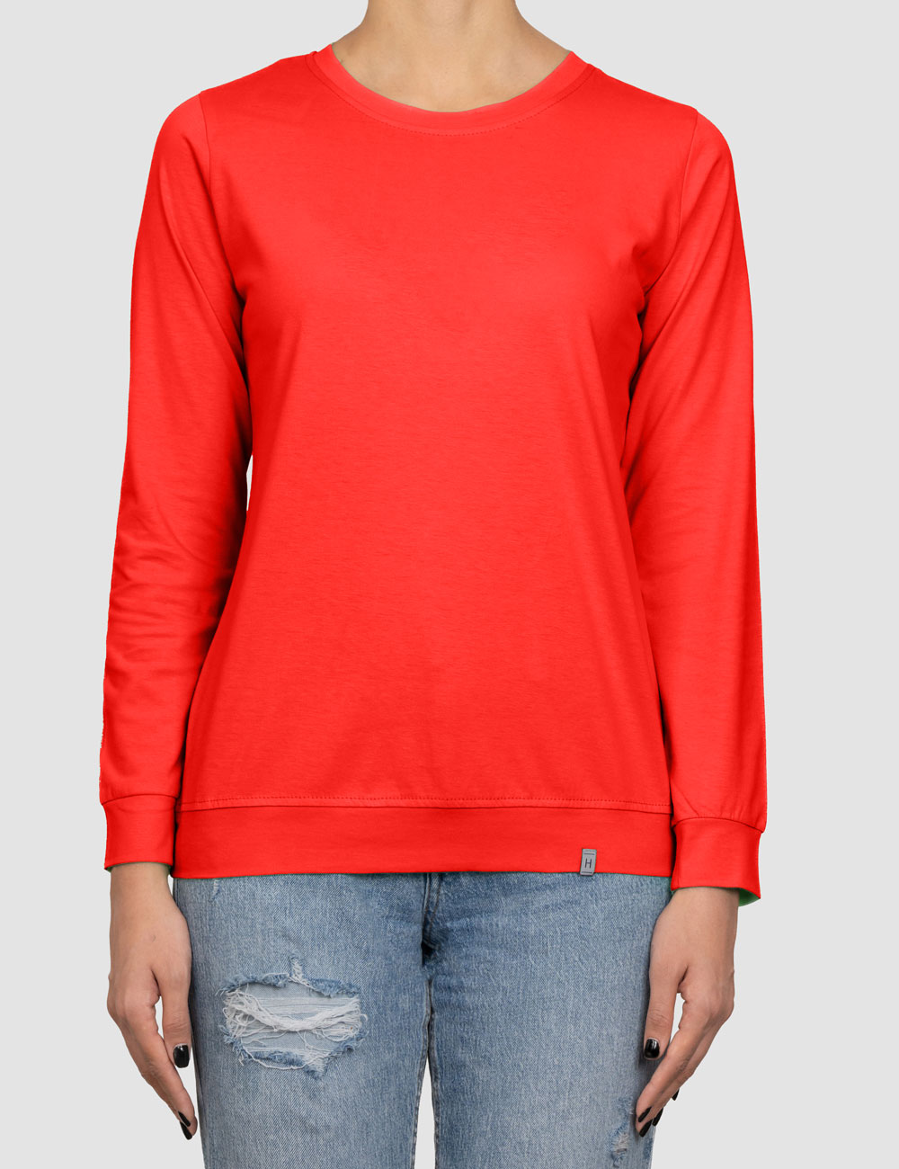 DSC05194-copy بلوز زنانه بیسیک یقه گرد ژیوان - تصویر 1