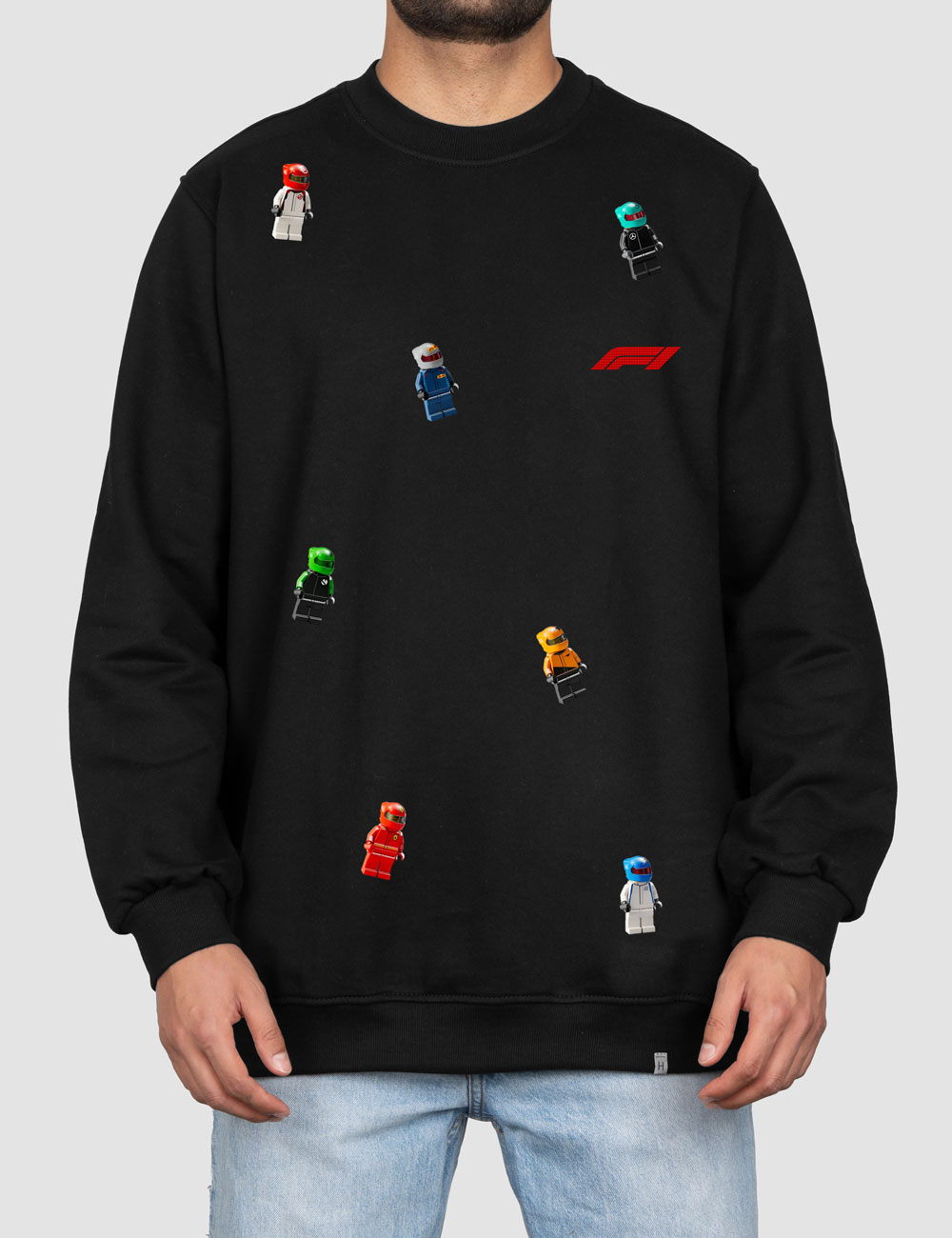 F1-figure بلوز دورس چاپی لگو رانندگان فرمول1 - تصویر 1
