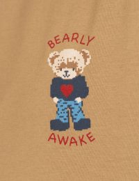 بلوز زنانه چاپدار تدی و قلب - تصویر 2