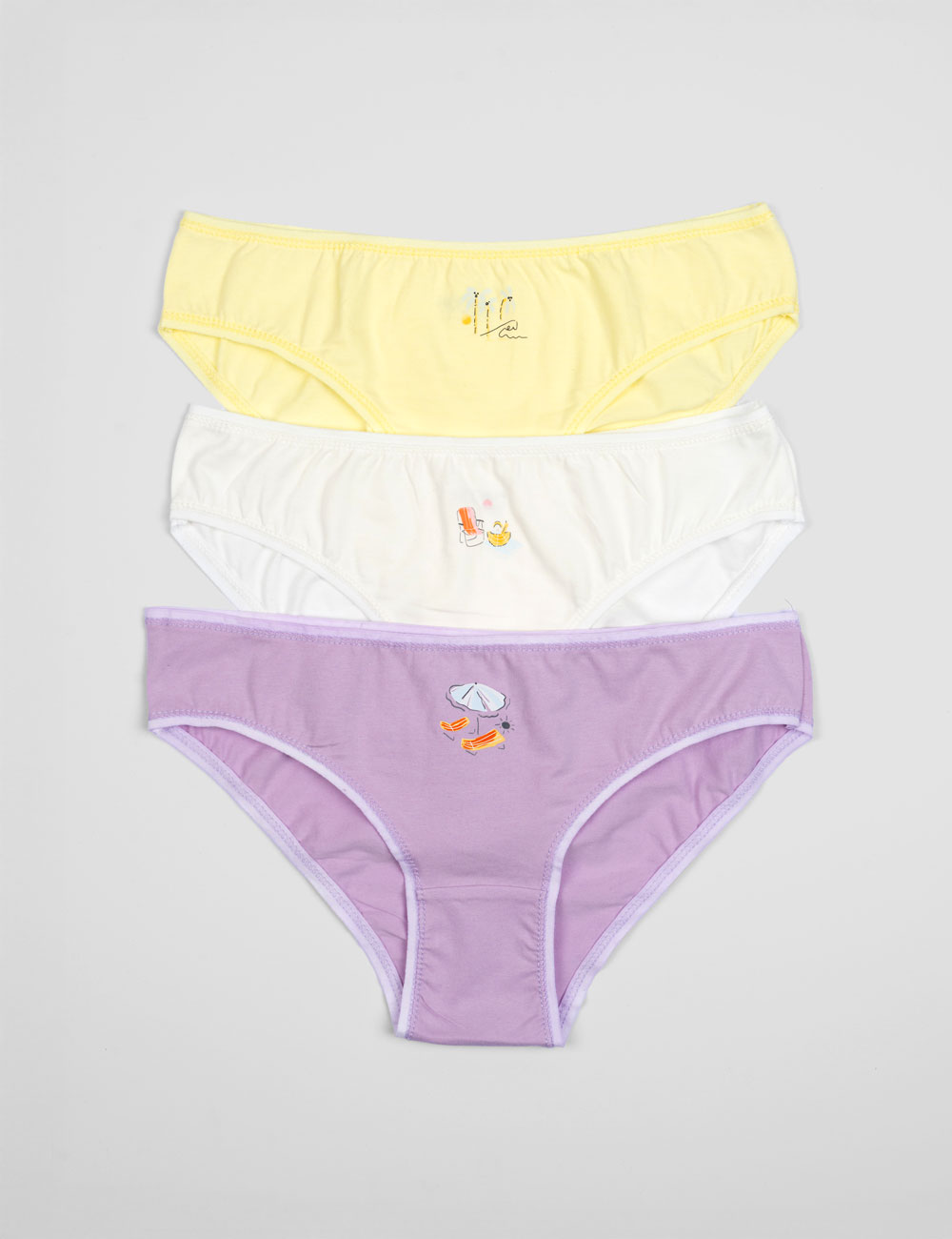 ساحلی (4) پک 3 تایی شورت زنانه ساحلی - تصویر 1