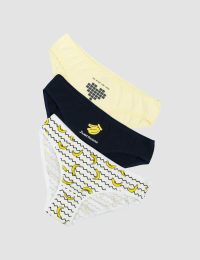 پک 3 تایی شورت زنانه موزی فانتزی - تصویر 2