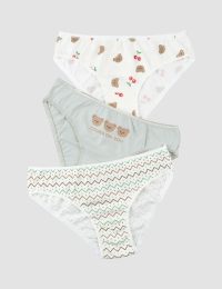 پک 3 تایی شورت زنانه تدی زیرک - تصویر 3