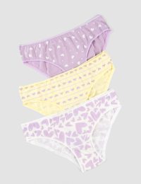 پک 3 تایی شورت زنانه قلب درشت