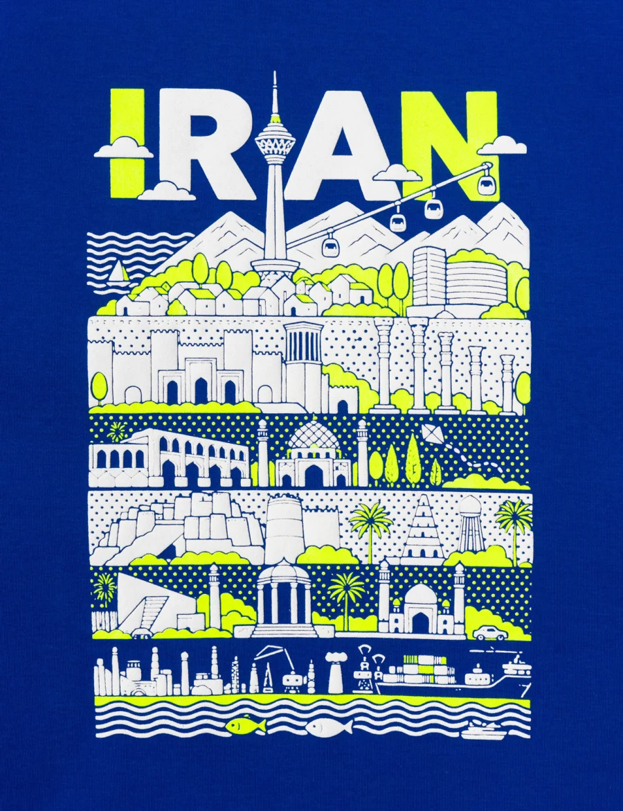تیشرت چاپدار ایران نمای ماندگار — تصویر ۴